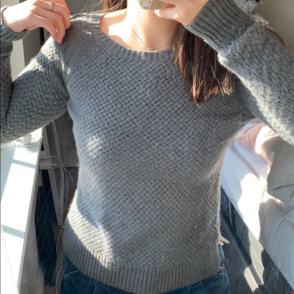 [SP] Loft Grey Knitted Sweater